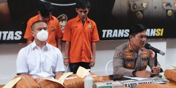 Polda Metro Jaya Sita 112 Kilogram Ganja dan Tangkap Tiga Kurir Narkoba