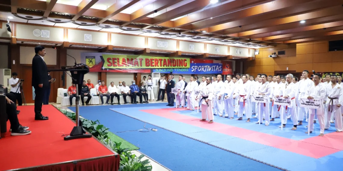 Peringati HANTARU 2022, Kementerian ATR/BPN Gelar Pertandingan Karate