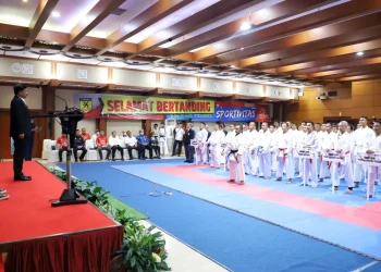 Peringati HANTARU 2022, Kementerian ATR/BPN Gelar Pertandingan Karate