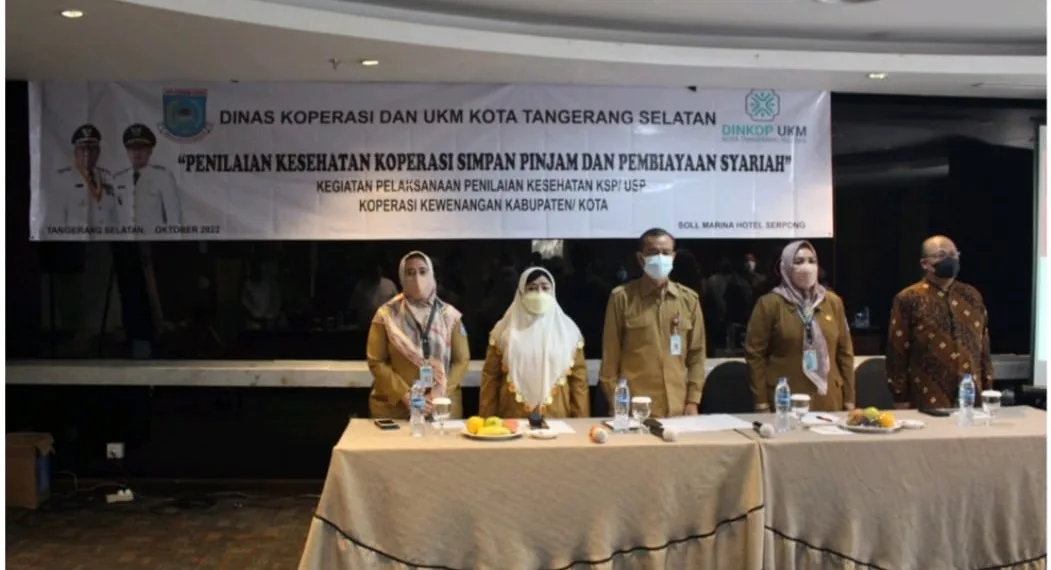 Dinkop dan UKM Tangsel Gelar Penilaian Kesehatan Koperasi Simpan Pinjam Pembiayaan Syariah