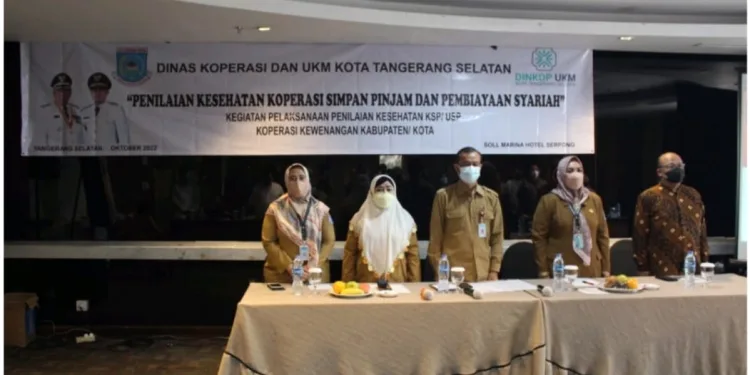 Dinkop dan UKM Tangsel Gelar Penilaian Kesehatan Koperasi Simpan Pinjam Pembiayaan Syariah