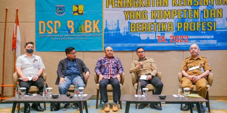 Dinas SDABMBK Tangsel Gelar Peningkatan Keinsinyuran Berkompeten dan Beretika Profesi