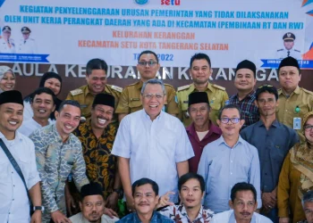Benyamin Danie Tekankan RT dan RW di Keranggan Pahami Lingkungannya