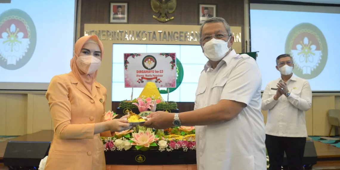 Dharma Wanita Persatuan Kota Tangsel Rayakan HUT ke-23