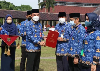 Sekda Kabupaten Tangerang Terima Satyalencana Karya Satya 30 Tahun dari Presiden RI