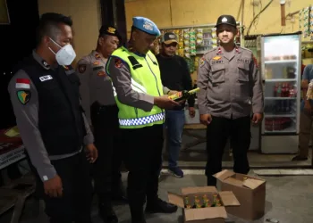 Operasi Pekat II Maung 2022, Polres Lebak Sita Miras
