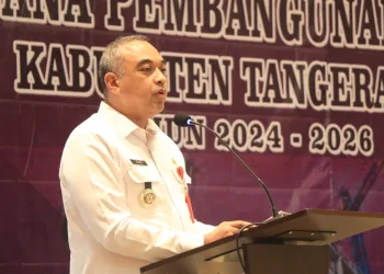 Bupati Tangerang Bahas Pembangunan Daerah Masa Transisi Jabatan Bupati