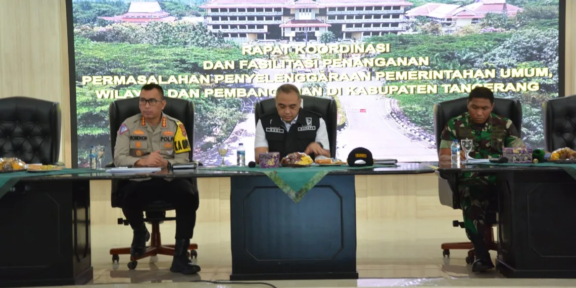 Pemkab Tangerang Gelar Rakor Forkopimda Hadapi Nataru 2023