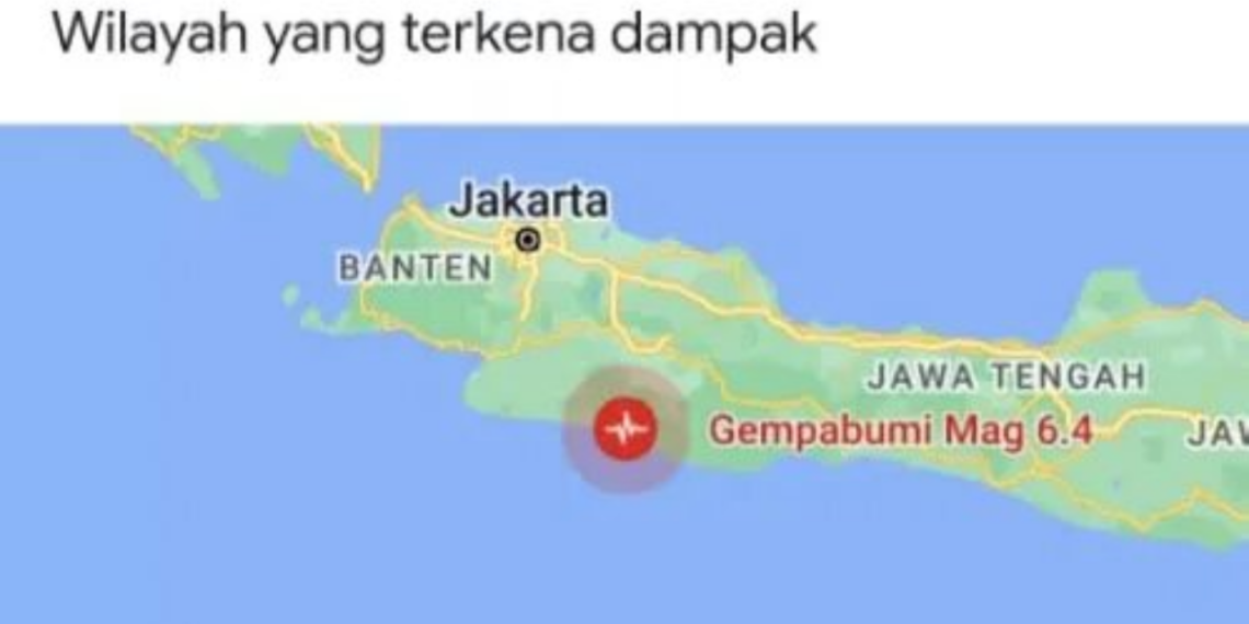 Garut Diguncang Gempa 6,4 Magnitudo