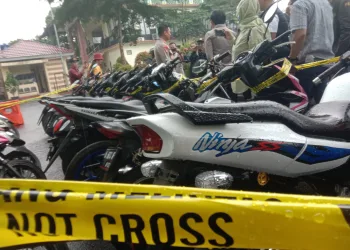 Polres Tangsel Ringkus 10 Pencuri Motor dan Puluhan Sepeda Motor Hasil Curian