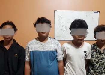 Polisi Amankan Empat Pemuda Bawa Bom Molotov di Tangerang