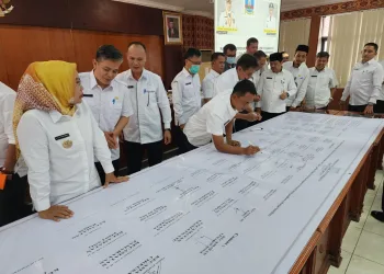 Bupati Tatu Chasanah Pacu Kinerja ASN Pemkab Serang Melalui Pakta Integritas