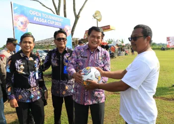 Sekda Kabupaten Tangerang Buka Open Tournament PASGA CUP 2023 di Legok