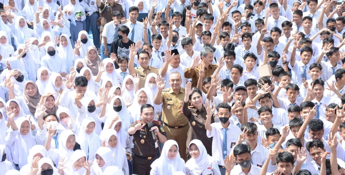 Bupati Tangerang dan Kejaksaan Jadi Saksi Deklarasi Damai Pelajar SMK di Cisoka