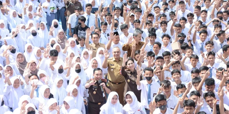 Bupati Tangerang dan Kejaksaan Jadi Saksi Deklarasi Damai Pelajar SMK di Cisoka
