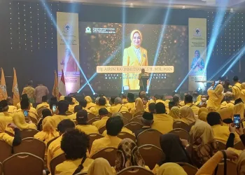 Lantik PK dan PL Golkar Se-Tangsel, Airin : Caleg Yang Jadi Jangan Lupa!