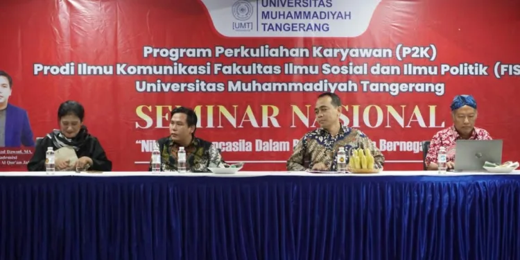 250 Mahasiswa UMT Ikuti Seminar Nasional Pancasila