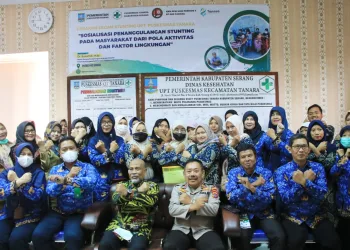 Mahasiswa UGM KKN di Tanara, Edukasi Warga Soal Penanggulangan Stunting