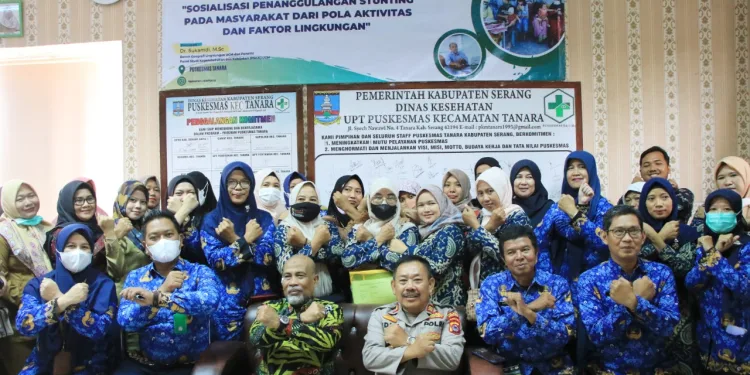 Mahasiswa UGM KKN di Tanara, Edukasi Warga Soal Penanggulangan Stunting