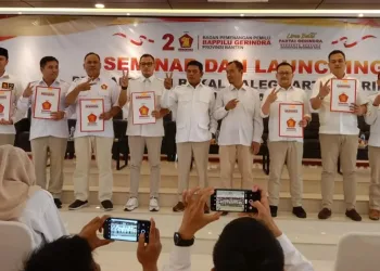 Gerindra Banten Resmi Buka Pendaftaran Caleg Pemilu 2024, Gratis Tanpa Dipungut Biaya