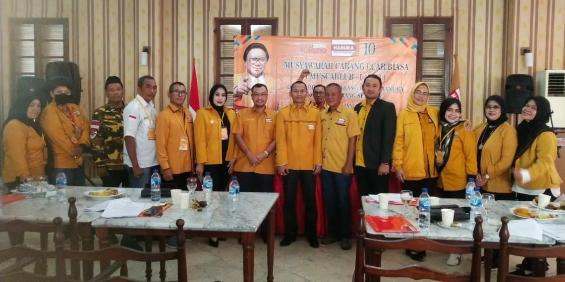 Ari Wibawa Terpilih Jadi Ketua DPC Partai Hanura Tangerang Selatan