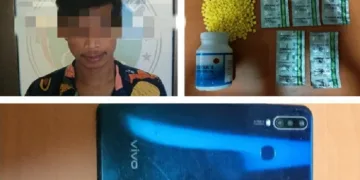 Polisi Ciduk Pengedar Obat Keras Tanpa Izin Edar di Pandeglang