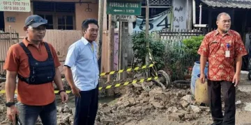 Pipa Gas PT PGN Meledak di Priuk Tangerang, Empat Rumah Rusak Berat