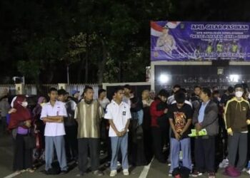 Polres Metro Tangerang Kota Ciduk 80 Pelajar Diduga Hendak Tawuran