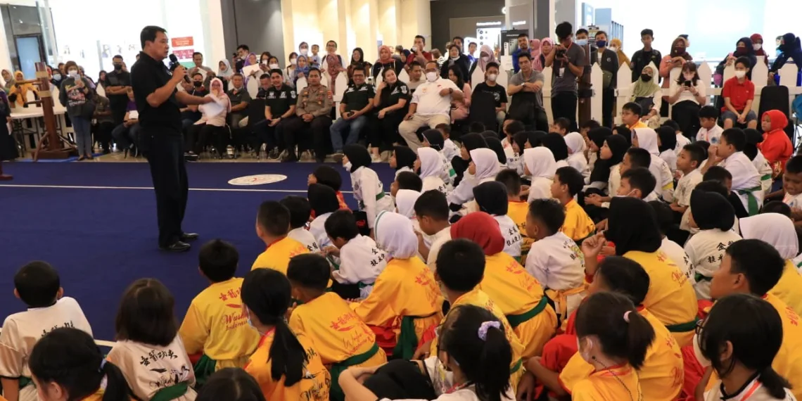 Ratusan atlet ikuti kejuaraan Wushu Kabupaten Tangerang
