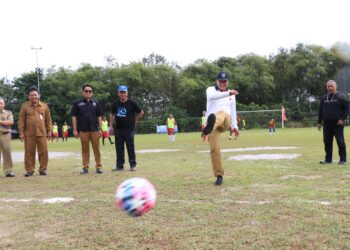 Turnamen Sepak Bola KSPSI Cup 2023 Dibuka di Cikupa Tangerang