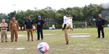 Turnamen Sepak Bola KSPSI Cup 2023 Dibuka di Cikupa Tangerang