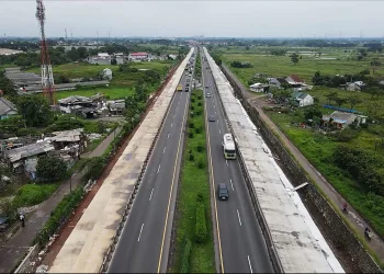 Progres Penambahan Lajur Ketiga Cikande–Serang Timur Capai 73,12 Persen, ASTRA Tol Tangerang-Merak Percepat Pembangunan