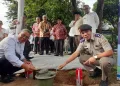 BPN Tangerang Selatan Patok Tanah Aset Pemkot Tangsel di Setu