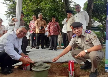 BPN Tangerang Selatan Patok Tanah Aset Pemkot Tangsel di Setu
