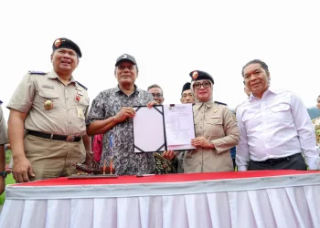Penjabat Gubernur Banten Ajak Masyarakat Pasang Patok Tanah