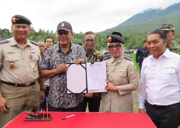 BPN Pasang Patok Tanda Batas 5.600 Bidang Tanah di Kabupaten Serang