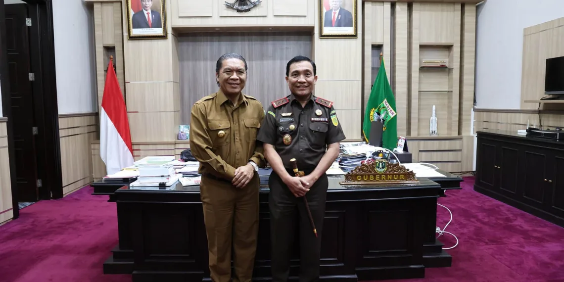 Leonard Eben Ezer Simanjuntak Pindah Tugas, Pj Gubernur Banten Berharap Kolaborasi Dengan Kejati Banten Tetap Berjalan