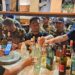 Satpol PP Kota Tangsel Gerebek Dua Kafe di Setu, Sita Ratusan Botol Miras