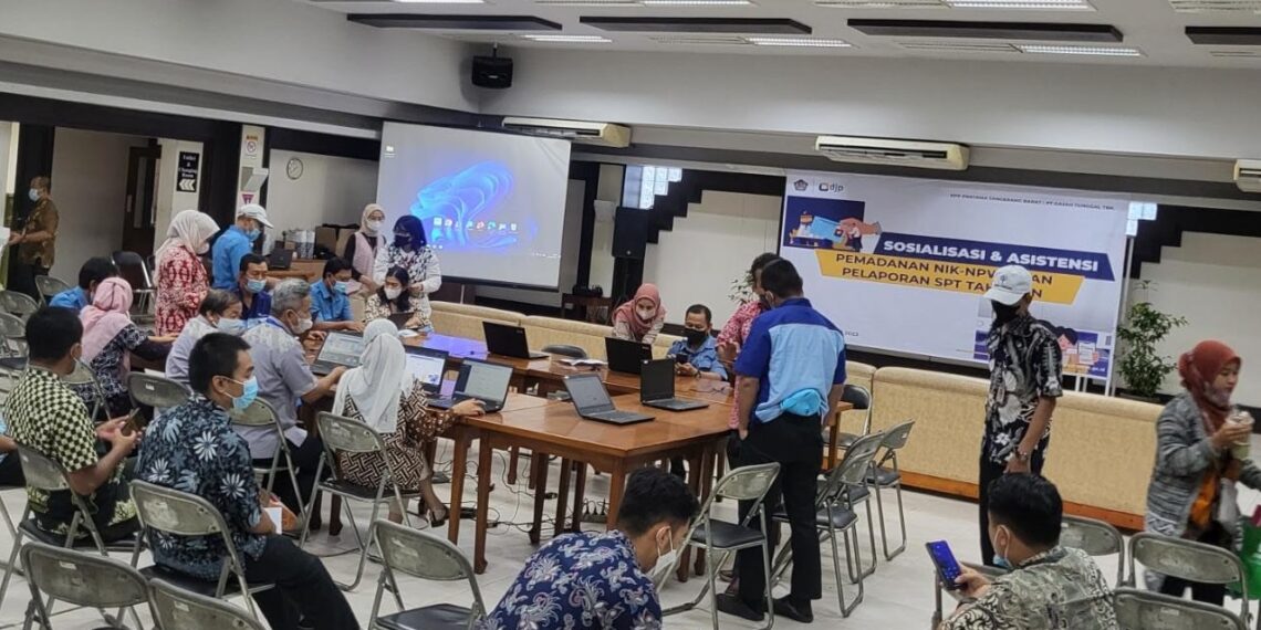 KPP Pratama Tangerang Barat Edukasi Karyawan Gajah Tunggal Group Soal Pemadanan NIK-NPWP