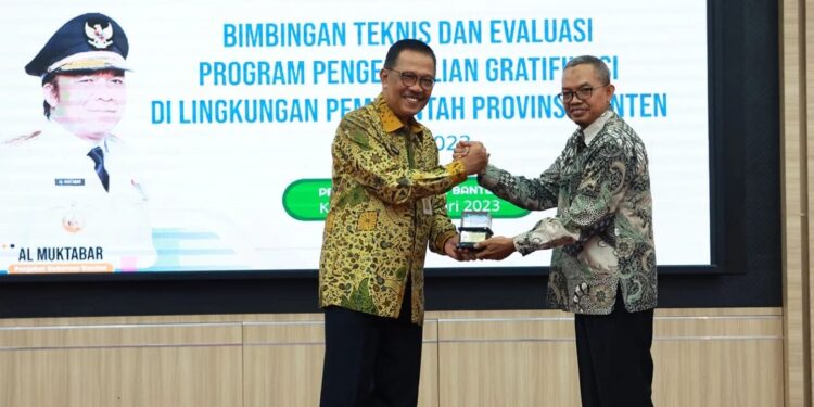 Pemprov Banten Peringkat 8 Nasional Program Pengendalian Gratifikasi
