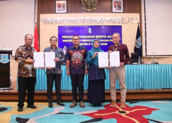 Pemkot Tangsel Setor Pajak Rp 180 Miliar ke Pusat