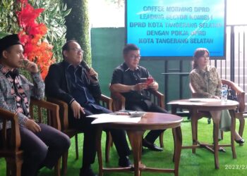 Bangun Sinergitas, DPRD Kota Tangsel Gelar Coffee Morning Bersama Pokja Wartawan DPRD