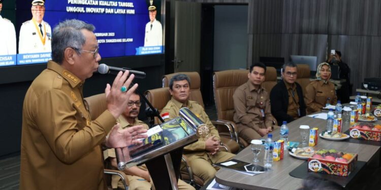 Benyamin Davnie Minta Inovasi dan Teknologi Dalam Program OPD Ditingkatkan