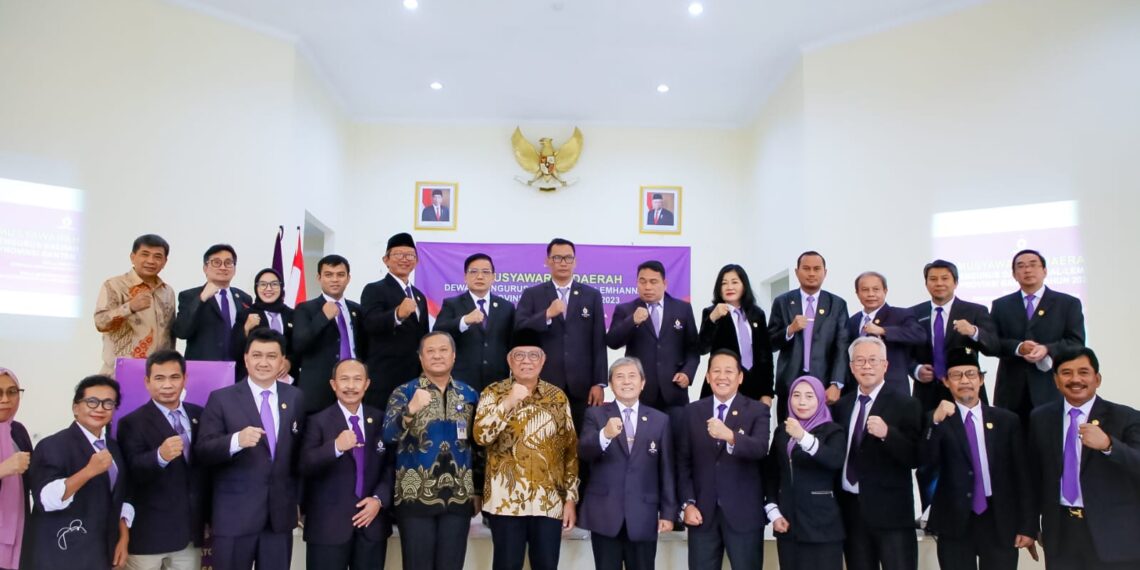 Benyamin Davnie Hadiri Musda DPD IKAL Banten di Kodiklat TNI Serpong