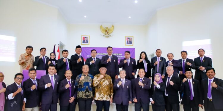 Benyamin Davnie Hadiri Musda DPD IKAL Banten di Kodiklat TNI Serpong