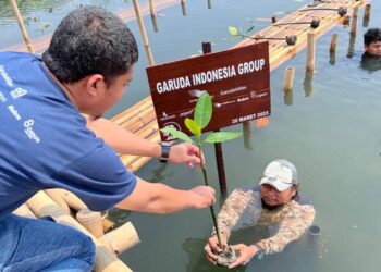 Garuda Indonesia Grup Gandeng Jejakin Gelar Program Kolaborasi Pengurangan Emisi Karbon
