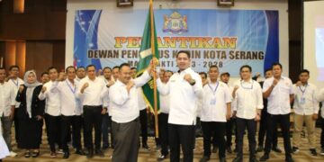 Tb Ibnu Kembali Pimpin KADIN Kota Serang