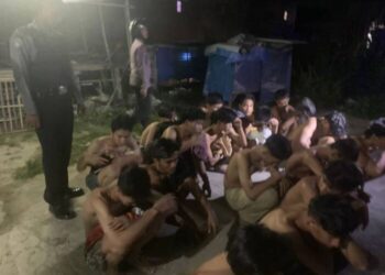 Polisi Amankan Puluhan Remaja yang Akan Tawuran Perang Sarung