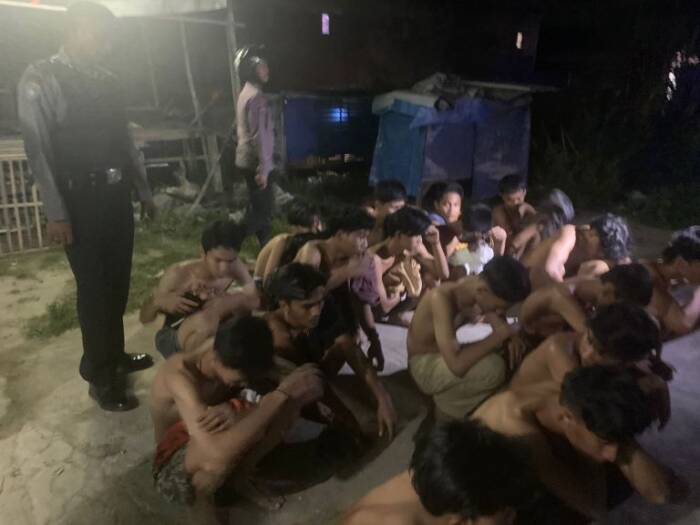 Polisi Amankan Puluhan Remaja yang Akan Tawuran Perang Sarung