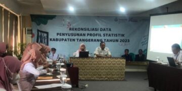 Diskominfo Bahas Data Penyusunan Profil Statistik Kabupaten Tangerang 2023